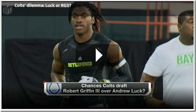 Video - Colts draft pick