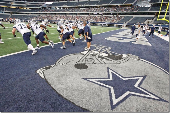 Dallas Cowboys practice before St Louis Rams game - The Boys Are Back blog
