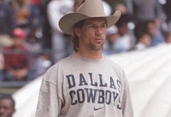 Jon Machota on X: Entire Dallas Cowboys team got cowboy hats today. Ezekiel  Elliott wore his while doing interview  / X