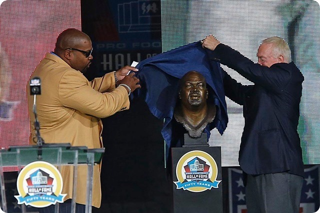 Dallas Cowboys lineman Larry Allen inducted into the Pro Football Hall of Fame - Jerry Jones - The Boys Are Back blog 2013