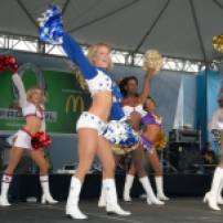 NFL Pro Bowl - Whitney Isleib of the Dallas Cowboys Cheerleaders performs at the 2013 Pro Bowl tailgate party in Honolulu, Hi