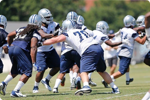 2014 MINICAMP WRAP-UP - Dallas Cowboys rookie defensive linemen stand out - Aspiring offensive players to watch - c